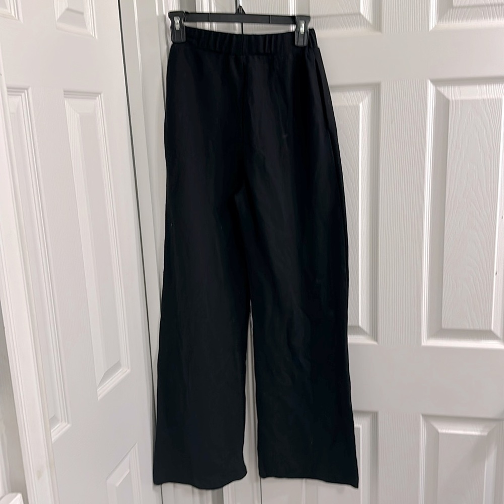 black pants